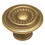 Hickory Hardware P8196-LP Manor House Collection Knob 1-1/4 Inch Diameter Lancaster Hand Polished Finish