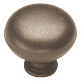 Hickory Hardware Manchester Collection Knob 1-1/4 Inch Diameter Biscayne Antique Finish