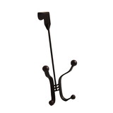 Hickory Hardware Over the Door Hooks Collection 4 Prong Over the Door Hook Rail 10-7/8 Inch Long Cocoa Bronze Finish