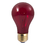 Bulbrite 861084 Incandescent A19 Medium Screw (E26) 25W Dimmable Light Bulb Transparent Red 18Pk, Price/18 /pack