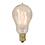 Bulbrite 861154 Incandescent A15 Candelabra Screw (E12) 25W Dimmable Nostalgic Light Bulb 2200K/Amber 4Pk, Price/4 /pack