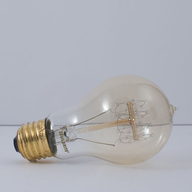 Bulbrite 861373 Incandescent A19 Medium Screw (E26) 25W Dimmable Nostalgic Light Bulb 2200K/Amber 4Pk
