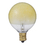 Bulbrite 861322 Incandescent G16.5 Candelabra Screw (E12) 40W Dimmable Light Bulb Amber Ice 6Pk, Price/6 /pack