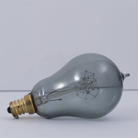 Bulbrite Incandescent A15 Candelabra Screw (E12) 25W Dimmable Nostalgic Light Bulb 1800K/Amber 4Pk (152516)