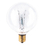 Bulbrite 861286 Incandescent G16.5 Candelabra Screw (E12) 25W Dimmable Light Bulb 2700K/Warm White 40Pk, Price/40 /pack