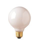 Bulbrite 861053 Incandescent G25 Medium Screw (E26) 25W Dimmable Light Bulb 2700K/Warm White 24Pk