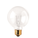 Bulbrite 861268 Incandescent G25 Medium Screw (E26) 25W Dimmable Light Bulb 2700K/Warm White 24Pk