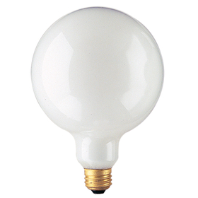 Bulbrite 861019 Incandescent G40 Medium Screw (E26) 25W Dimmable Light Bulb 2700K/Warm White 12Pk