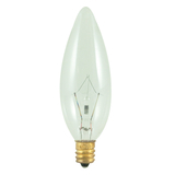 Bulbrite Incandescent B10 Candelabra Screw (E12) 40W Dimmable Light Bulb 2700K/Warm White 50Pk (400040)