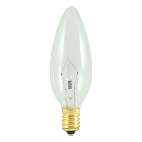Bulbrite 861202 Incandescent B10 European (E14) 25W Dimmable Light Bulb 2700K/Warm White 30Pk