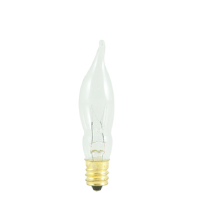 Bulbrite 861260 Incandescent Ca5 Candelabra Screw (E12) 7.5W Dimmable Light Bulb 2700K/Warm White 50Pk