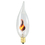 Bulbrite 861266 Incandescent Ca10 Candelabra Screw (E12) 3W Dimmable Light Bulb 2700K/Warm White 18Pk, Price/18 /pack