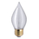 Bulbrite 861165 Incandescent C15 Medium Screw (E26) 60W Dimmable Light Bulb Satin 10Pk, Price/10 /pack