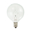 Bulbrite 861255 Krypton G16.5 Candelabra Screw (E12) 25W Dimmable Light Bulb 2700K/Warm White 20Pk, Price/20 /pack