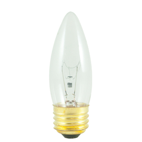Bulbrite 861106 Incandescent B10 Medium Screw (E26) 40W Dimmable Light Bulb 2700K/Warm White 50Pk