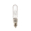 Bulbrite 860804 Halogen T4 Mini-Candelabra Screw (E11) 250W Dimmable Light Bulb 2900K/Soft White 5Pk, Price/5 /pack
