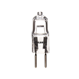 Bulbrite Halogen T3 Bi-Pin (Gy6.35) 20W Dimmable Light Bulb 2900K/Soft White 10Pk (650025)