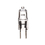 Bulbrite 860783 Halogen T3 Bi-Pin (Gy6.35) 20W Dimmable Light Bulb 2900K/Soft White 10Pk, Price/10 /pack