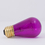 Bulbrite 861310 Incandescent S14 Medium Screw (E26) 11W Dimmable Light Bulb Transparent Purple 25Pk, Price/25 /pack