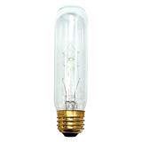 Bulbrite 861271 Incandescent T10 Medium Screw (E26) 25W Dimmable Light Bulb 2700K/Warm White 25Pk