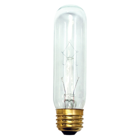 Bulbrite 861273 Incandescent T10 Medium Screw (E26) 60W Dimmable Light Bulb 2700K/Warm White 25Pk