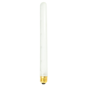 Bulbrite 861033 Incandescent T8 Medium Screw (E26) 75W Dimmable Light Bulb 2700K/Warm White 5Pk