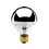 Bulbrite 861931 Incandescent G25 Medium Screw (E26) 40W Dimmable Light Bulb 2700K/Warm White Half Mirror 6Pk, Price/6 /pack