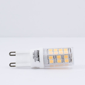 Bulbrite Led T4 Bi-Pin (G9) 4.5W Dimmable Light Bulb Clear 3000K/Soft White 35W Incandescent Equivalent 2Pk (770579)
