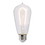 Bulbrite 861404 Led St18 Medium Screw (E26) 4W Dimmable Filament Light Bulb 2200K/Amber 40W Incandescent Equivalent 2Pk, Price/2 /pack