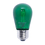 Bulbrite 861151 Led S14 Medium Screw (E26) 2W Non-Dimmable Filament Light Bulb Green 11W Incandescent Equivalent 5Pk, Price/5 /pack