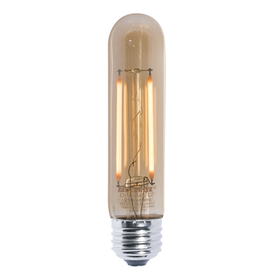 Bulbrite Led T9 Medium Screw (E26) 2.5W Dimmable Filament Light Bulb 2200K/Amber 25W Incandescent Equivalent 2Pk (776608)
