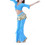 Muka Women's Triangular Belly Dancing Hip Scarf, Dance Wrap Skirt with 338 Gold Coins Christmas Gift Idea