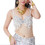 Muka Belly Dance Tribal Bra with sequin, Shinning Sequined Top, Dancing Accessory with tassels, Christmas Gift Idea