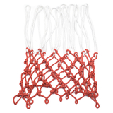 GOGO Braided Nylon Basketball Net, Durable Red and White Official Size Training Match Accessories