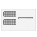 Super Forms 1963 - 1099 2up Double Window Envelope (for Inserting Equipment)
