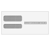 Super Forms 3UPDWENV05 - 3up W-2 Double Window Envelopes (Moisture Seal)