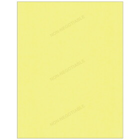 Super Forms 501 - Non-Negotiable Duplicate Part 2 Sheet (Yellow)
