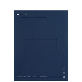 Super Forms 50D - Top Staple Folder with Large Offset Windows