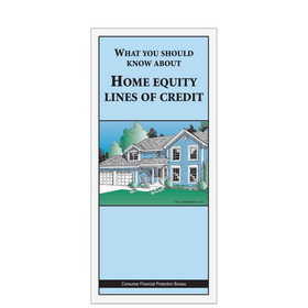 Super Forms 6392BFN - Home Equity Booklet - What You Should Know About Home Equity Lines of Credit