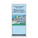 Super Forms 6392N - Home Equity Booklet - What You Should Know About Home Equity Lines of Credit