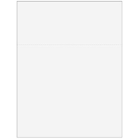 Super Forms 70016 - Blank Statement Paper (Perf at 3 1/2&quot;)