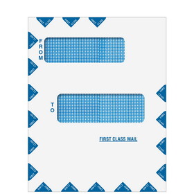 Super Forms 80015PS - Offset Window First Class Mail Envelope (Peel &amp; Close)