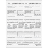 Super Forms 80026 - Form W-2 - Employer State/Local/File Copies 1/D - 4up Quadrants