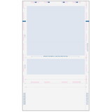 Super Forms 80499 - Pressure Seal EZ-Fold Blue Check with Flat Background