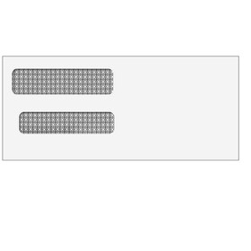 Super Forms 80632 - Double Window Envelope (Moisture Seal) 4 1/2 x 9 1/2