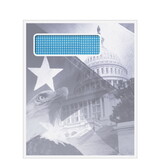 Super Forms 80918 - 9.5 x 11.5 Single Window Patriotic Envelope (Peel & Close)