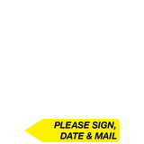 Super Forms 81041R14 - RediTag 'Please Sign, Date & Mail' (Refill 120 Tags)