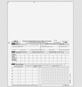 Super Forms 95CRCBT - Form 1095-C - Blank Top (Recipient Copy)