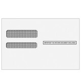 Super Forms 95DWENVS05 - 1095 Double Window Envelope (Self Seal)