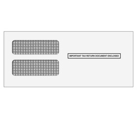 Super Forms 99ENVA-25 - 3up 1099 Double Window Envelope (banded in 25&#x27;s)